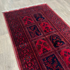 Fine Afghan Khal Muhammadi Rug (Belgian Wool)
