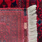 Fine Afghan Khal Muhammadi Rug (Belgian Wool)