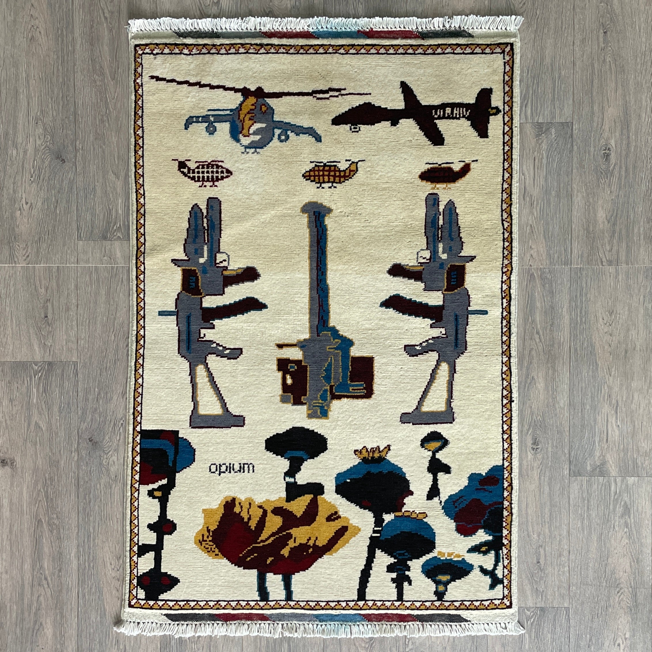 Afghan War Rug