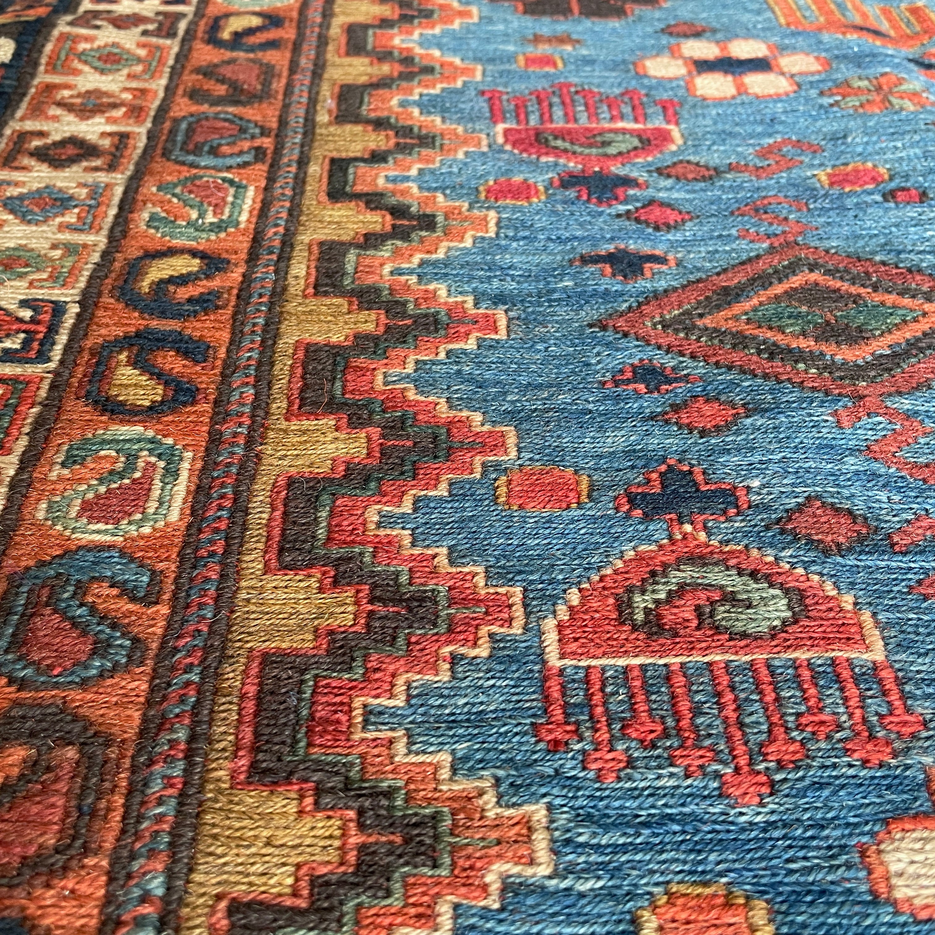 Caucasian Soumak Kilim Rug