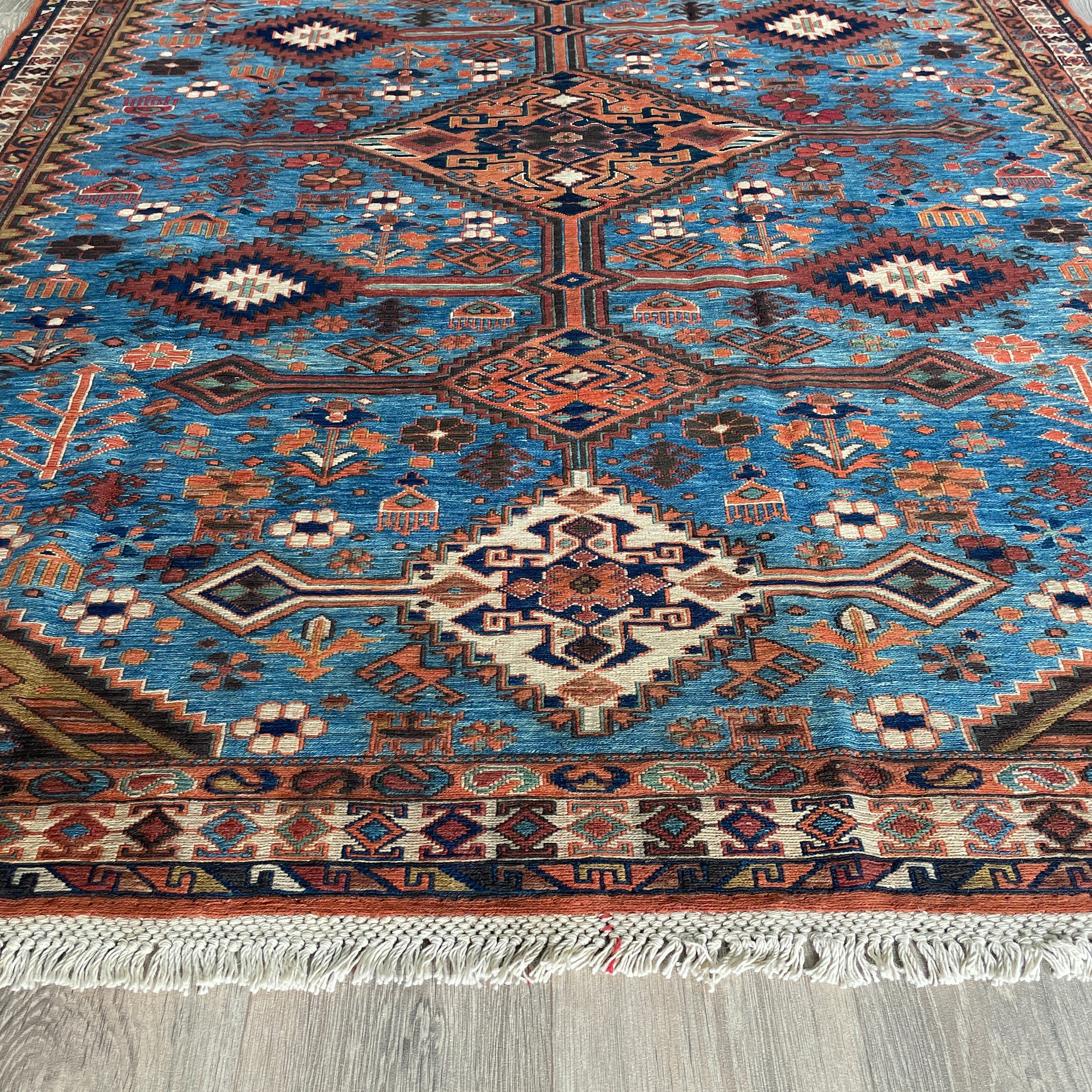 Caucasian Soumak Kilim Rug
