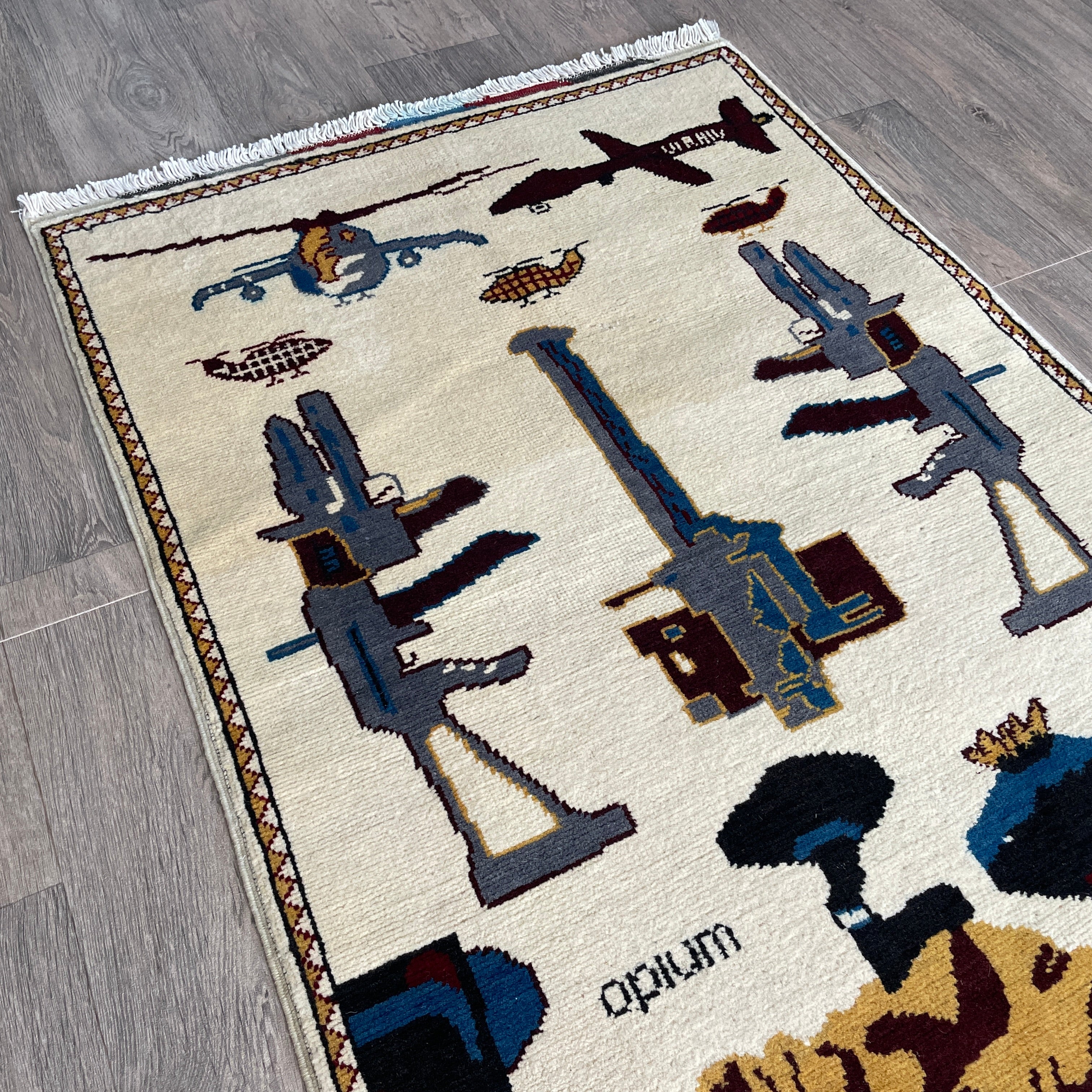 Afghan War Rug