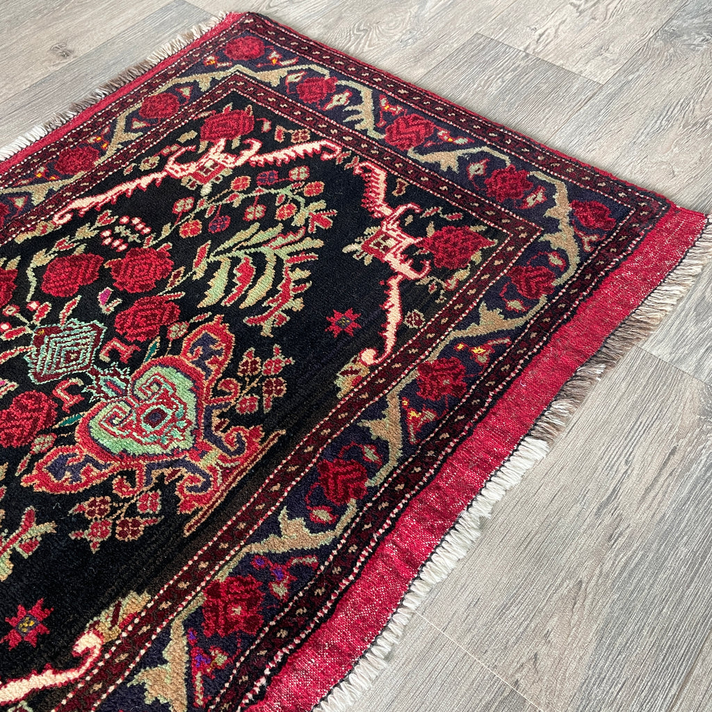 Old Afghan Baluch Small Rug c. 1970