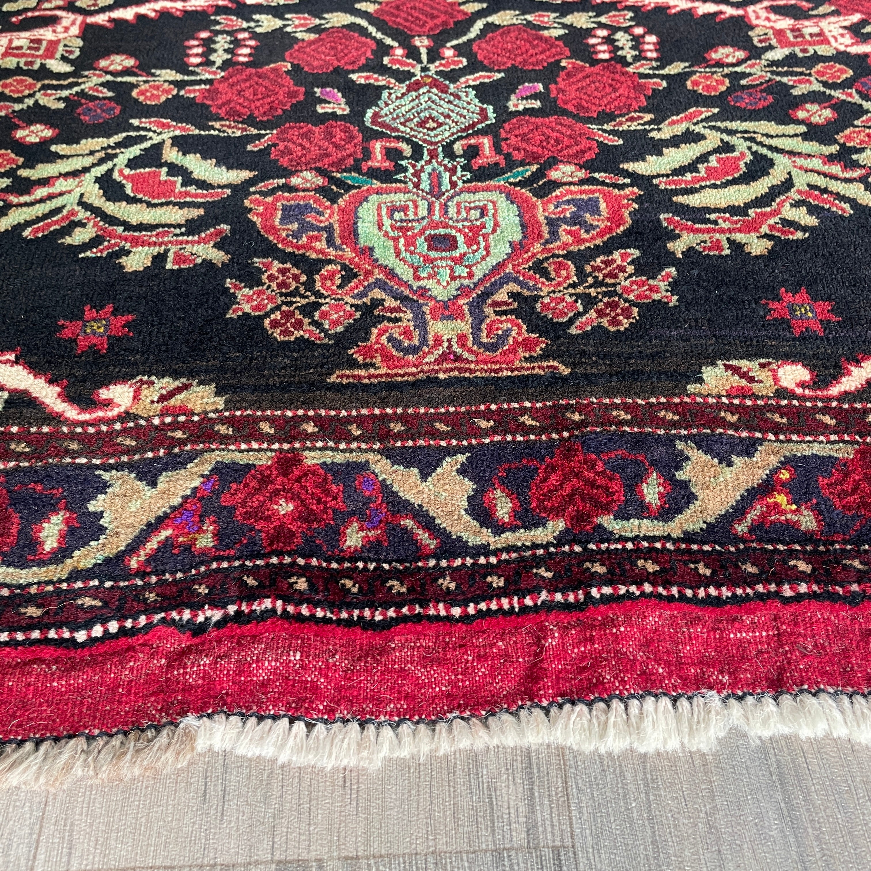 Old Afghan Baluch Small Rug c. 1970