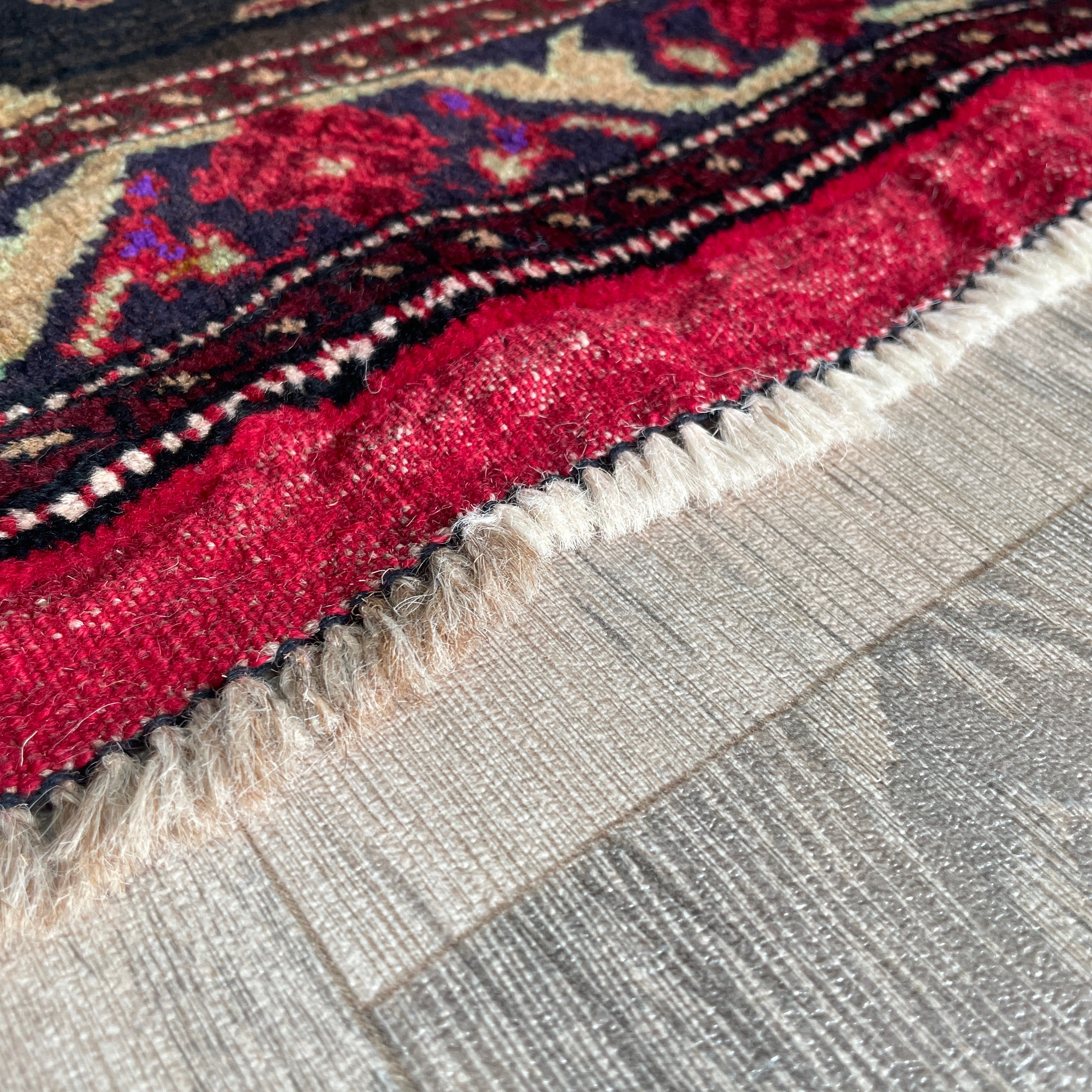 Old Afghan Baluch Small Rug c. 1970