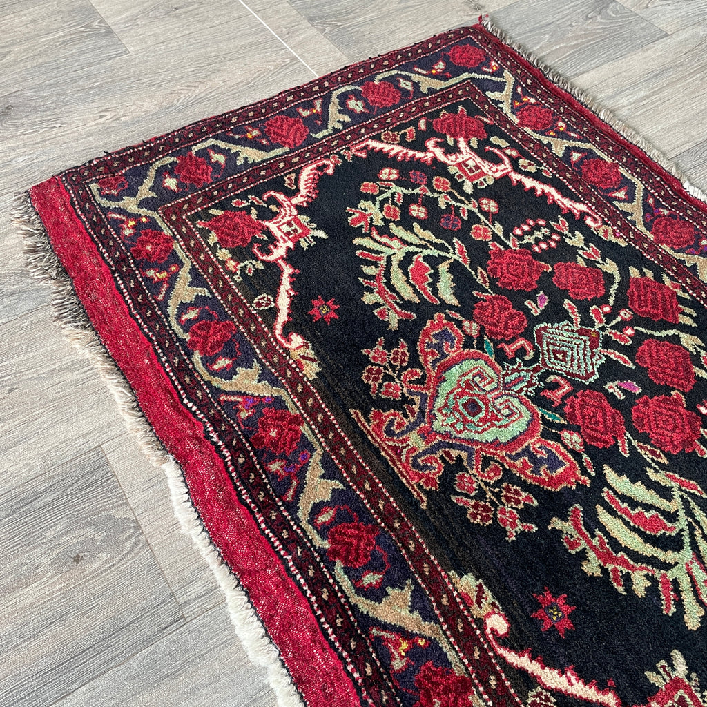 Old Afghan Baluch Small Rug c. 1970