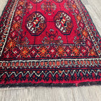 Old Turkmen Bokhara Small Rug c. 1970