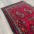 Old Turkmen Bokhara Small Rug c. 1970
