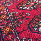 Old Turkmen Bokhara Small Rug c. 1970