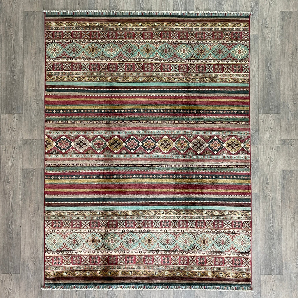 215 x 160 cm | Afghan Khorjin Rug