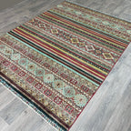 215 x 160 cm | Afghan Khorjin Rug