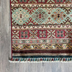215 x 160 cm | Afghan Khorjin Rug