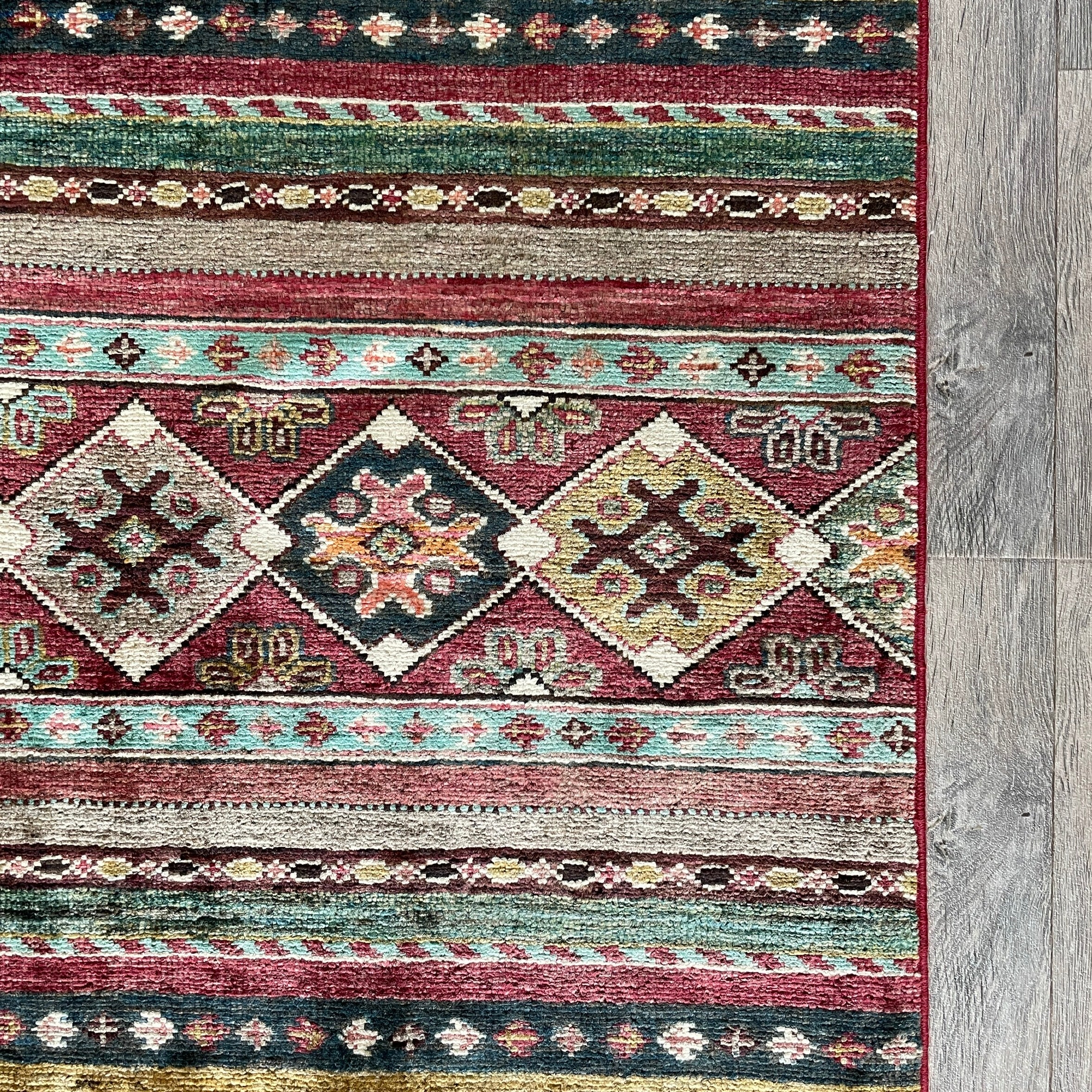 215 x 160 cm | Afghan Khorjin Rug