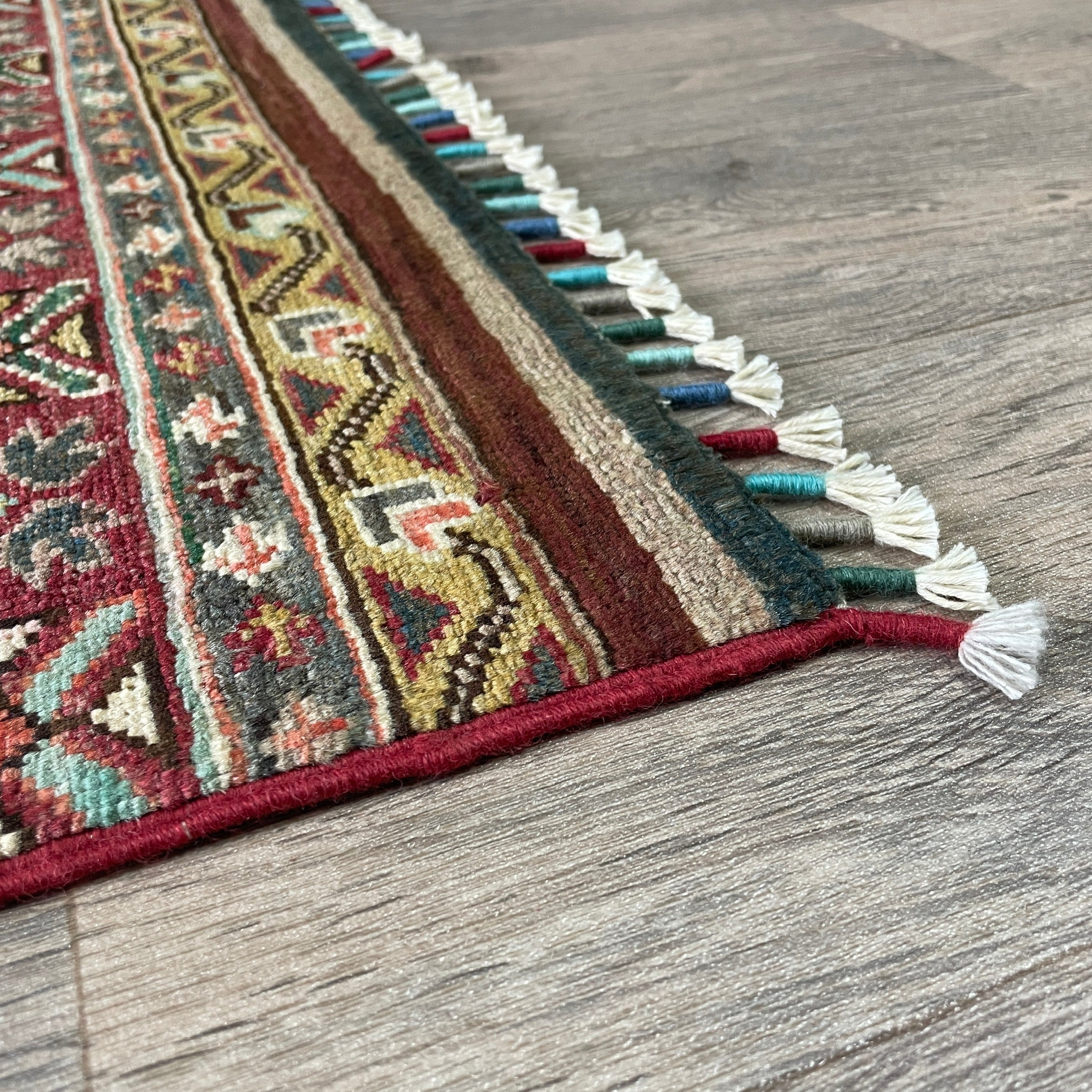 215 x 160 cm | Afghan Khorjin Rug
