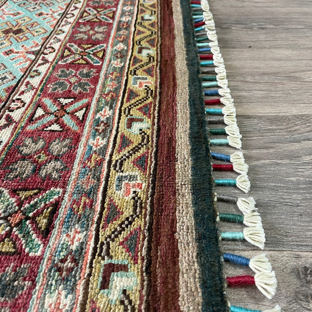 215 x 160 cm | Afghan Khorjin Rug