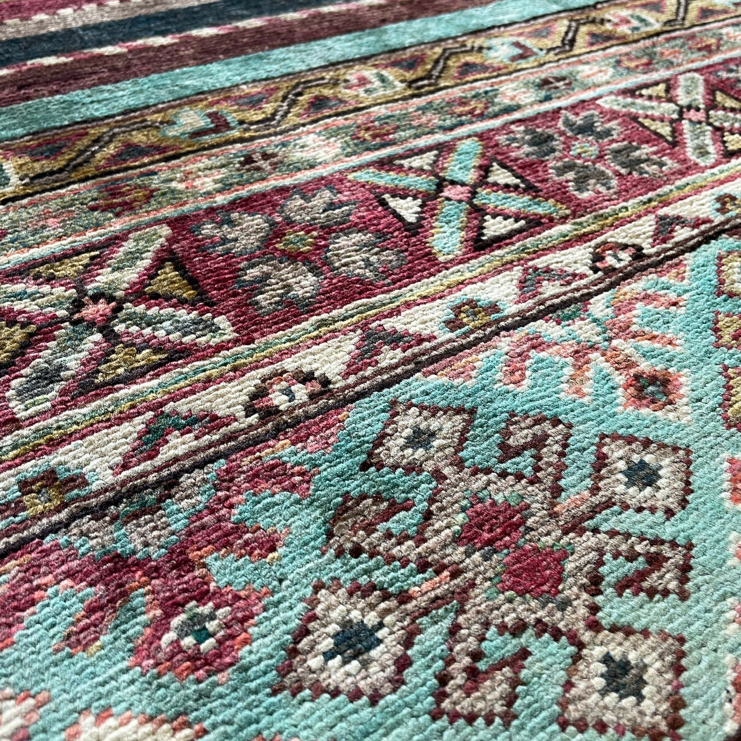 215 x 160 cm | Afghan Khorjin Rug