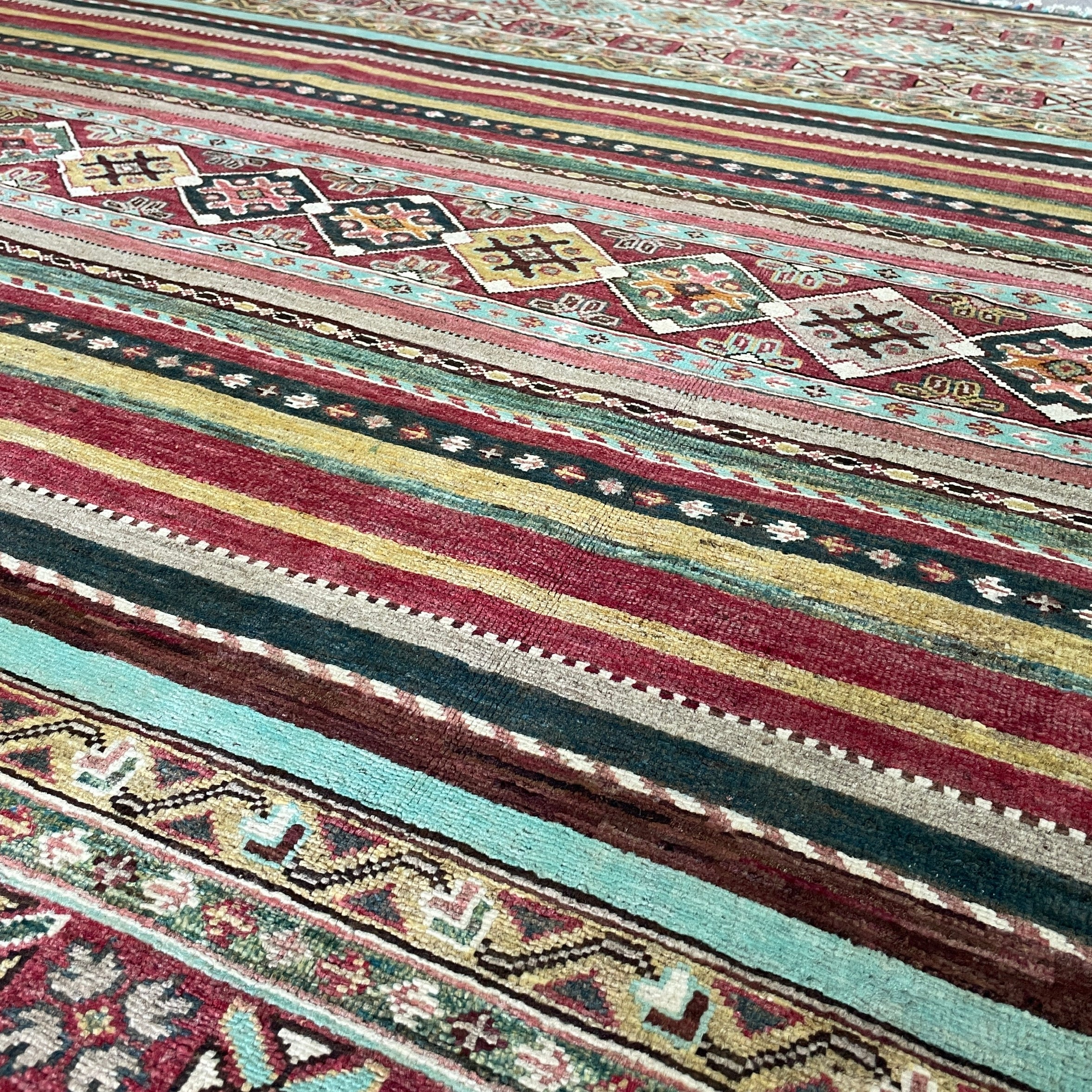 215 x 160 cm | Afghan Khorjin Rug