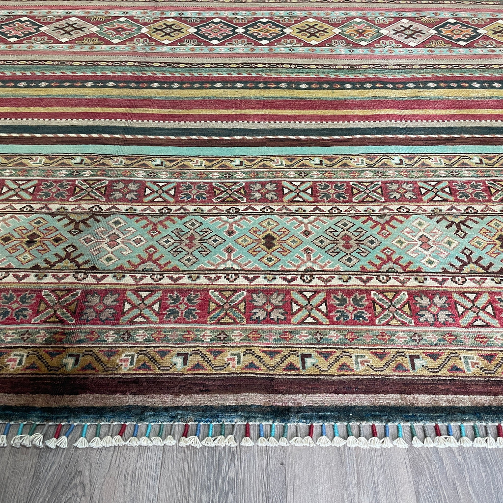 215 x 160 cm | Afghan Khorjin Rug