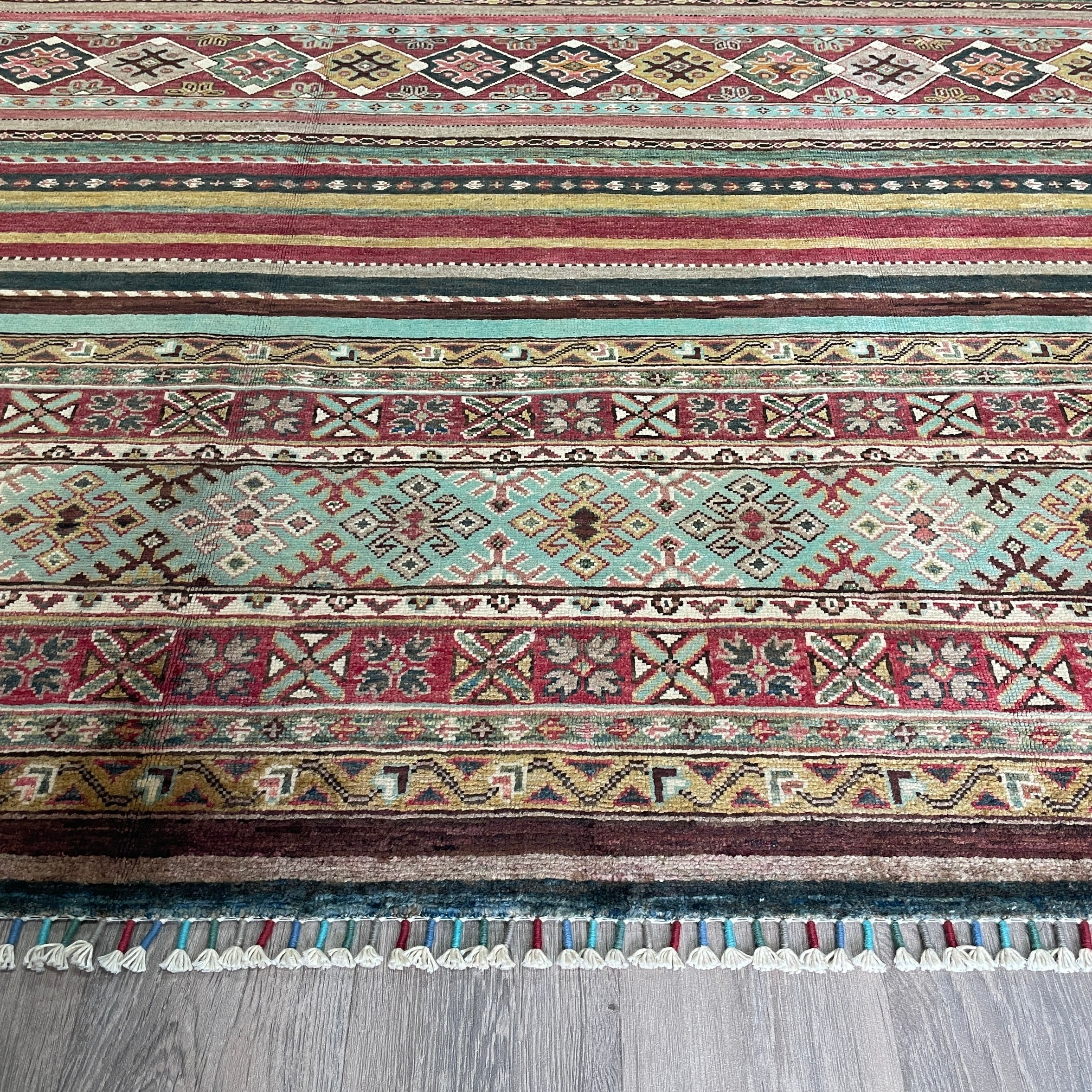 215 x 160 cm | Afghan Khorjin Rug