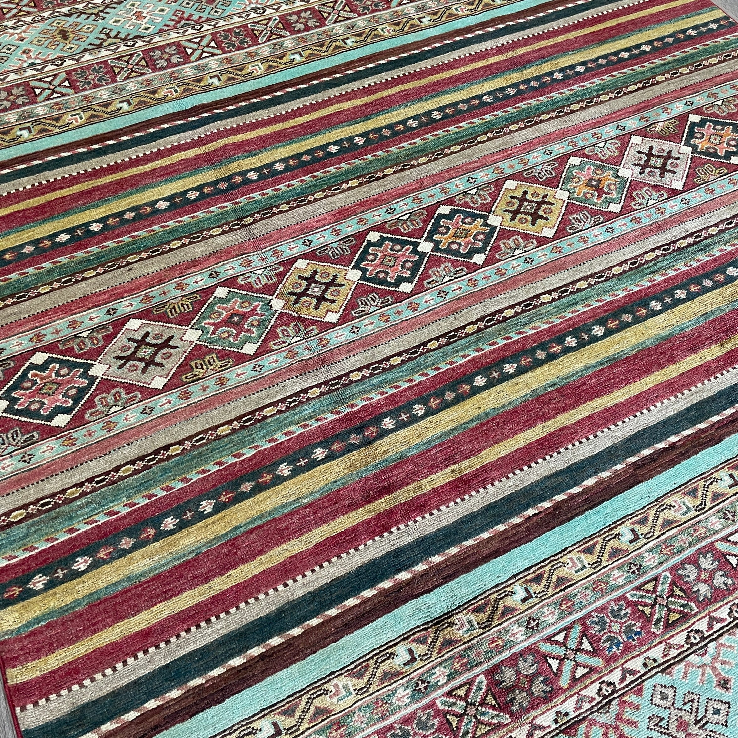 215 x 160 cm | Afghan Khorjin Rug