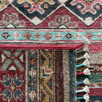 215 x 160 cm | Afghan Khorjin Rug