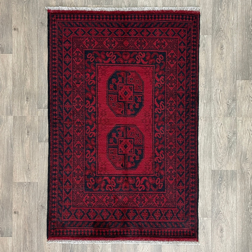 158 x 101 cm | Afghan Aqcha Rug