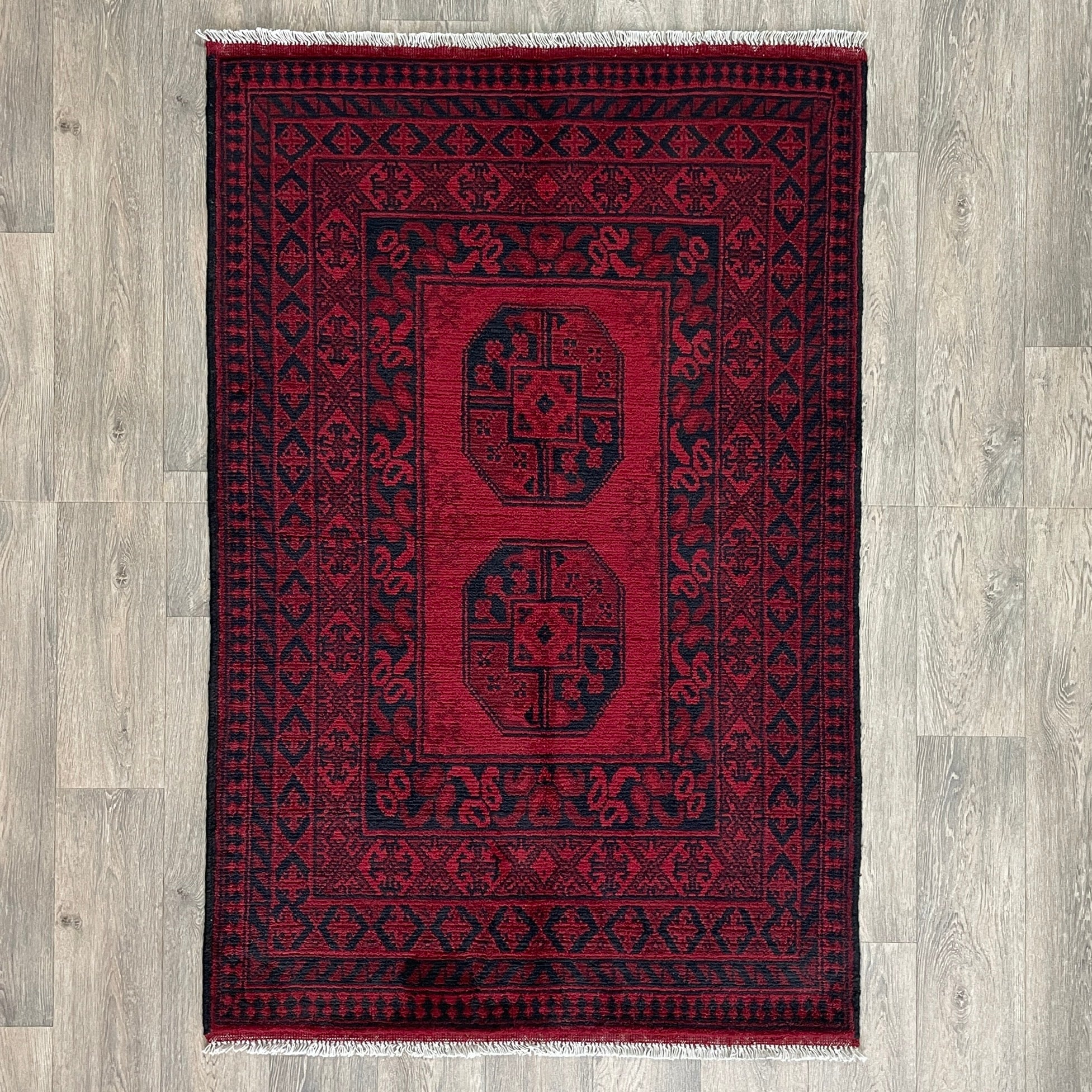 158 x 101 cm | Afghan Aqcha Rug
