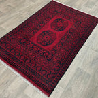 158 x 101 cm | Afghan Aqcha Rug