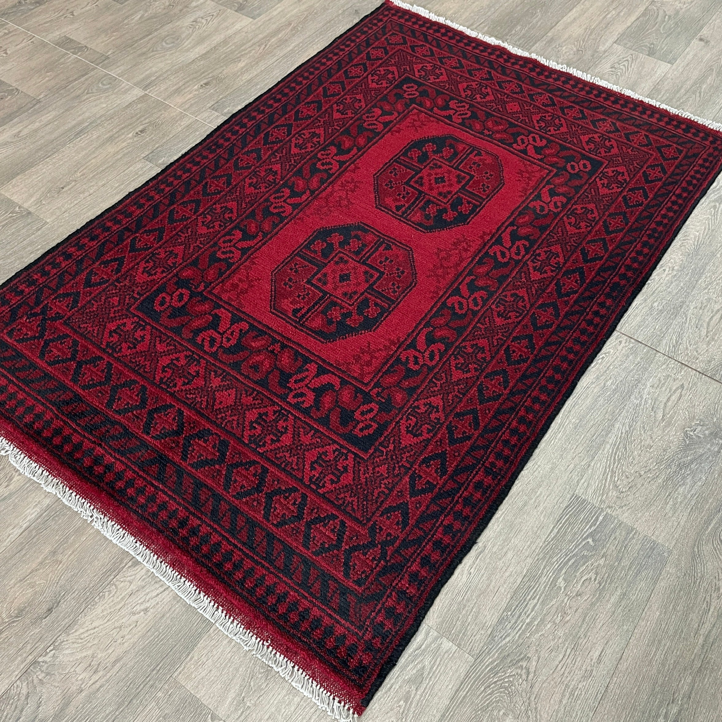 158 x 101 cm | Afghan Aqcha Rug