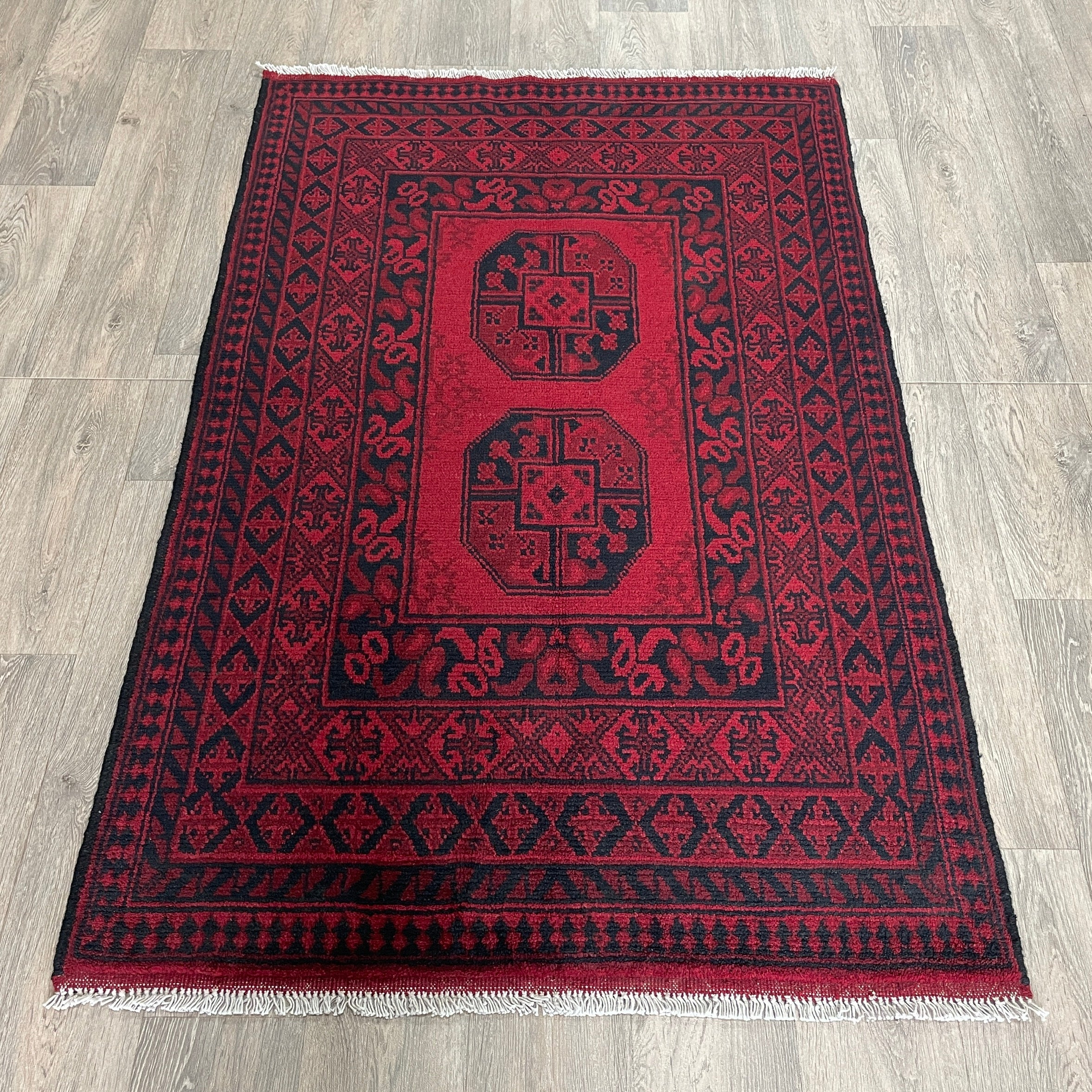 158 x 101 cm | Afghan Aqcha Rug