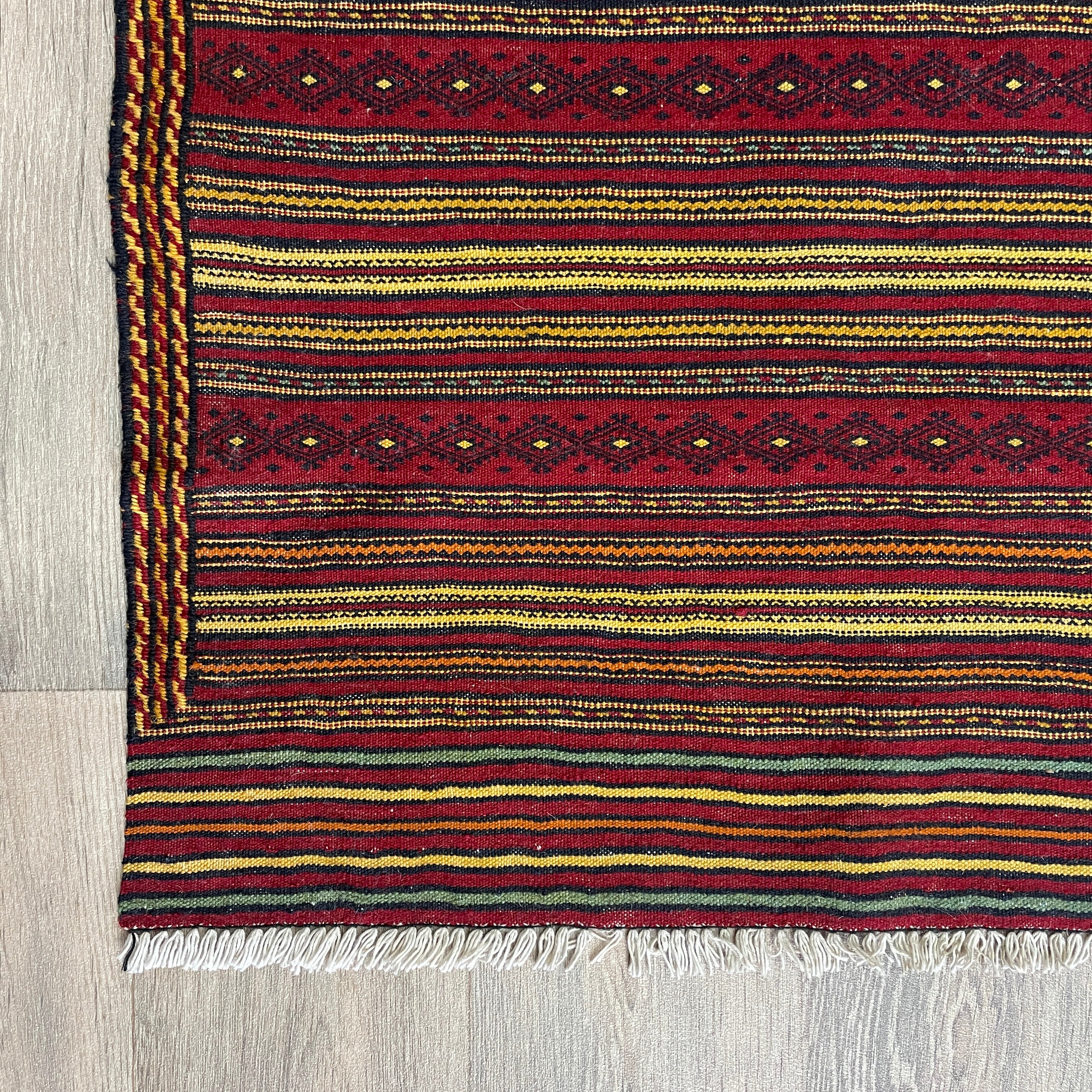Afghan Jajim Kilim Rug