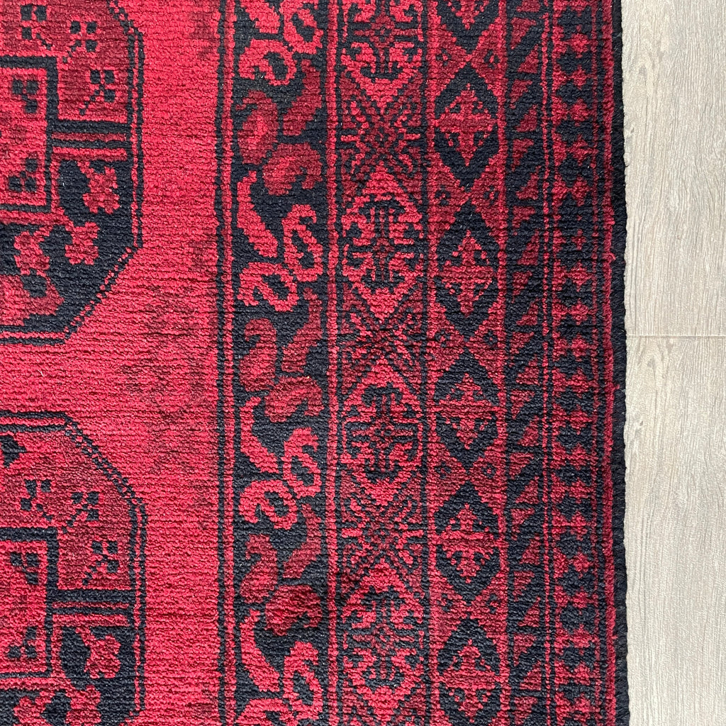 158 x 101 cm | Afghan Aqcha Rug