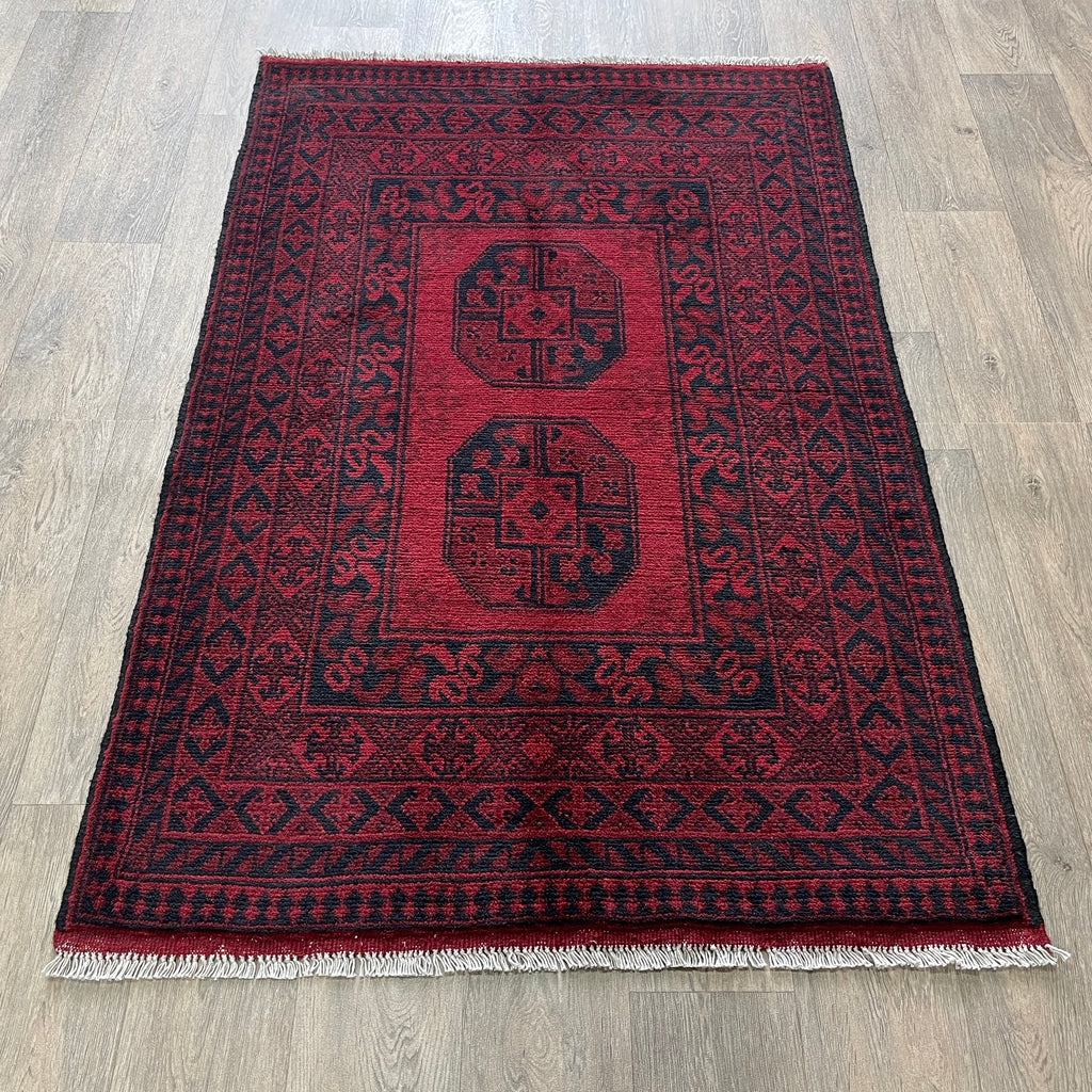 158 x 101 cm | Afghan Aqcha Rug