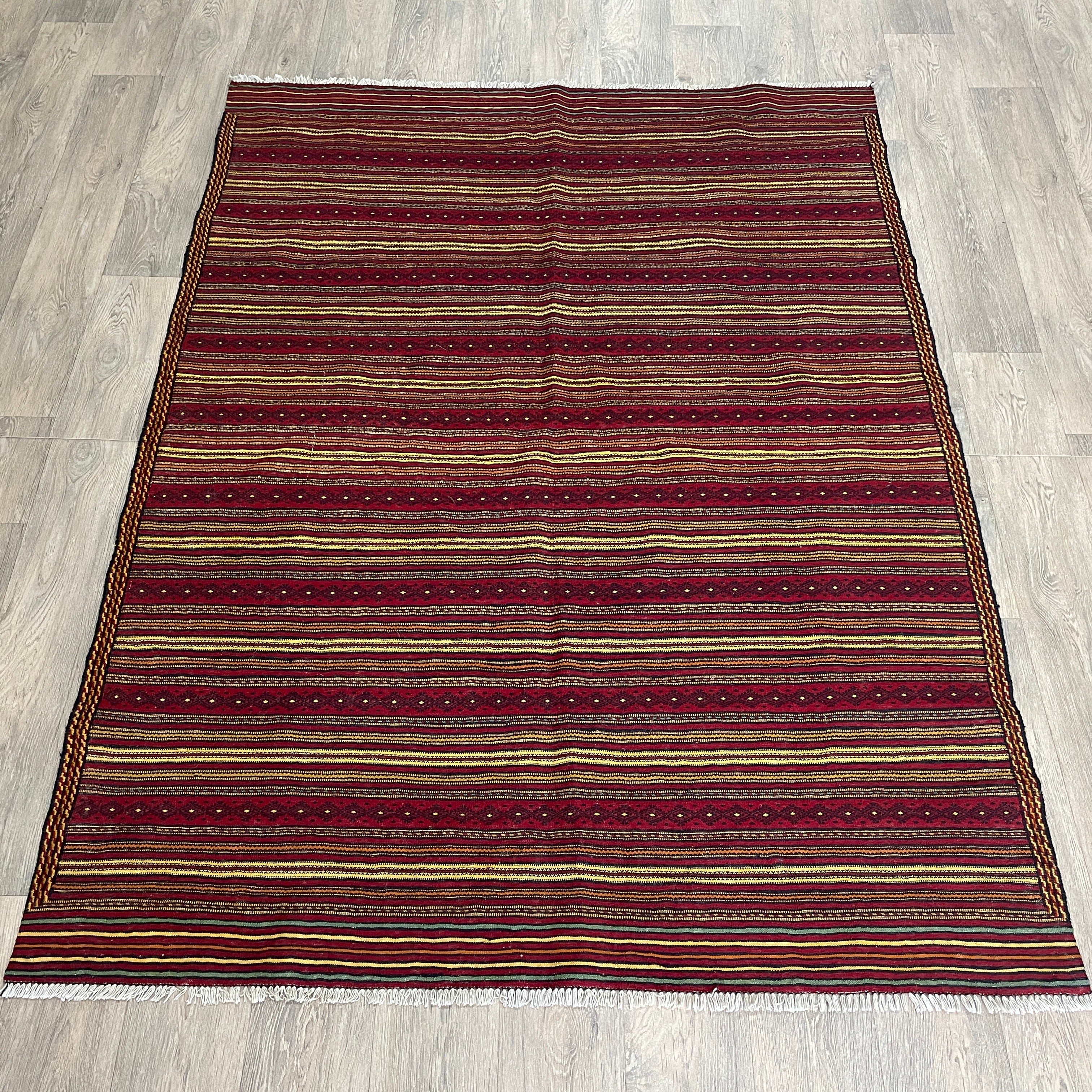 Afghan Jajim Kilim Rug