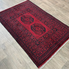 158 x 101 cm | Afghan Aqcha Rug