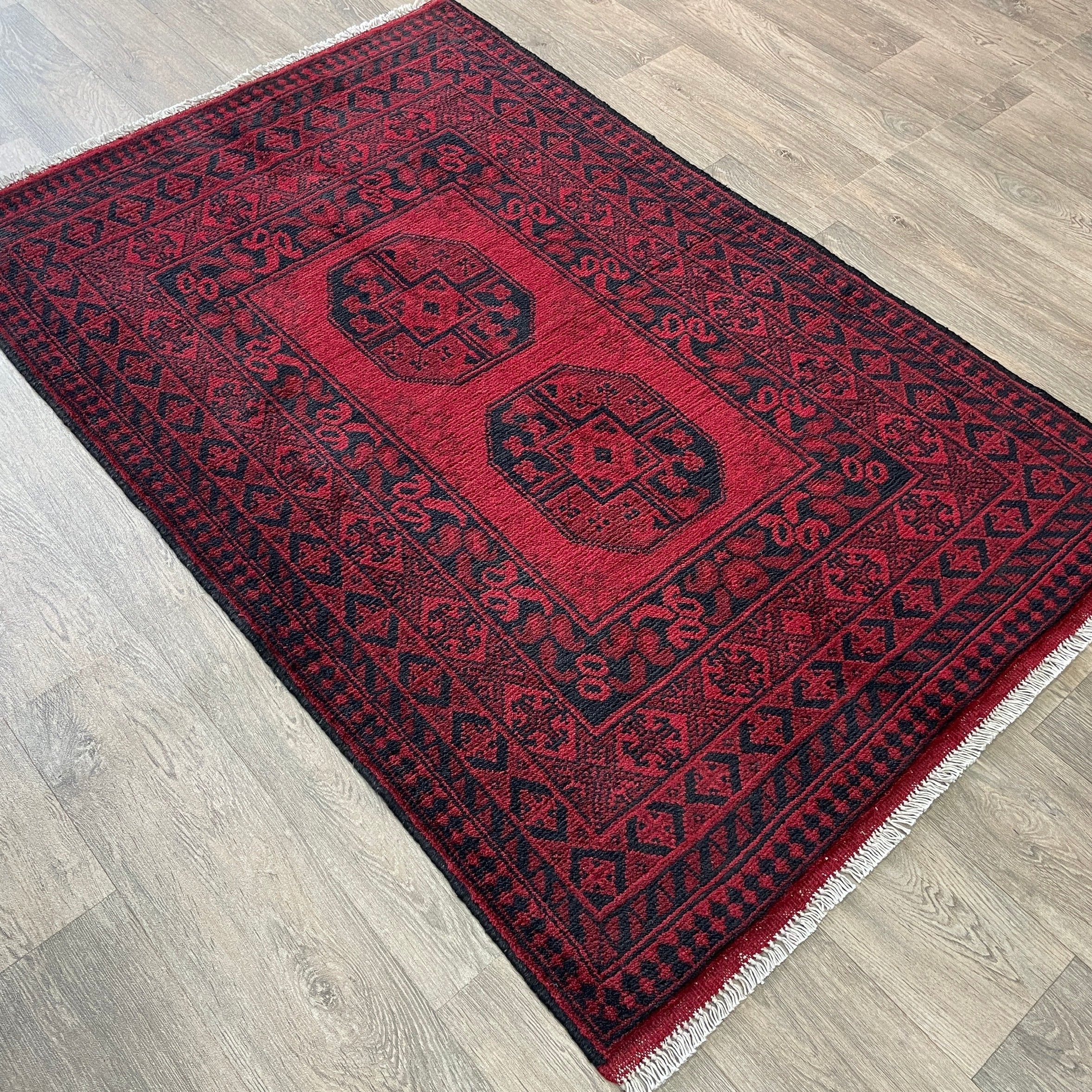 158 x 101 cm | Afghan Aqcha Rug