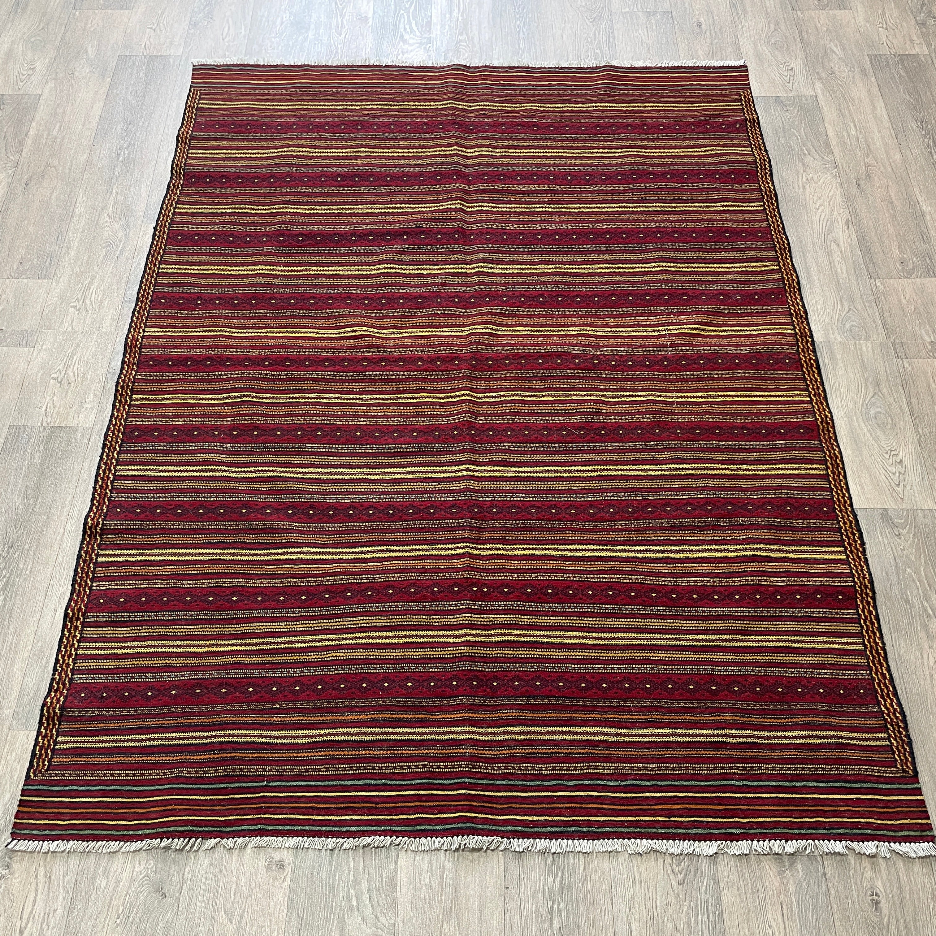 Afghan Jajim Kilim Rug