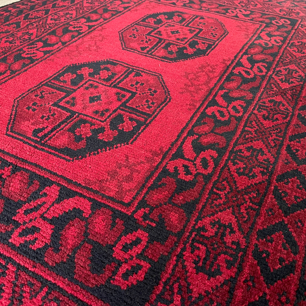 158 x 101 cm | Afghan Aqcha Rug