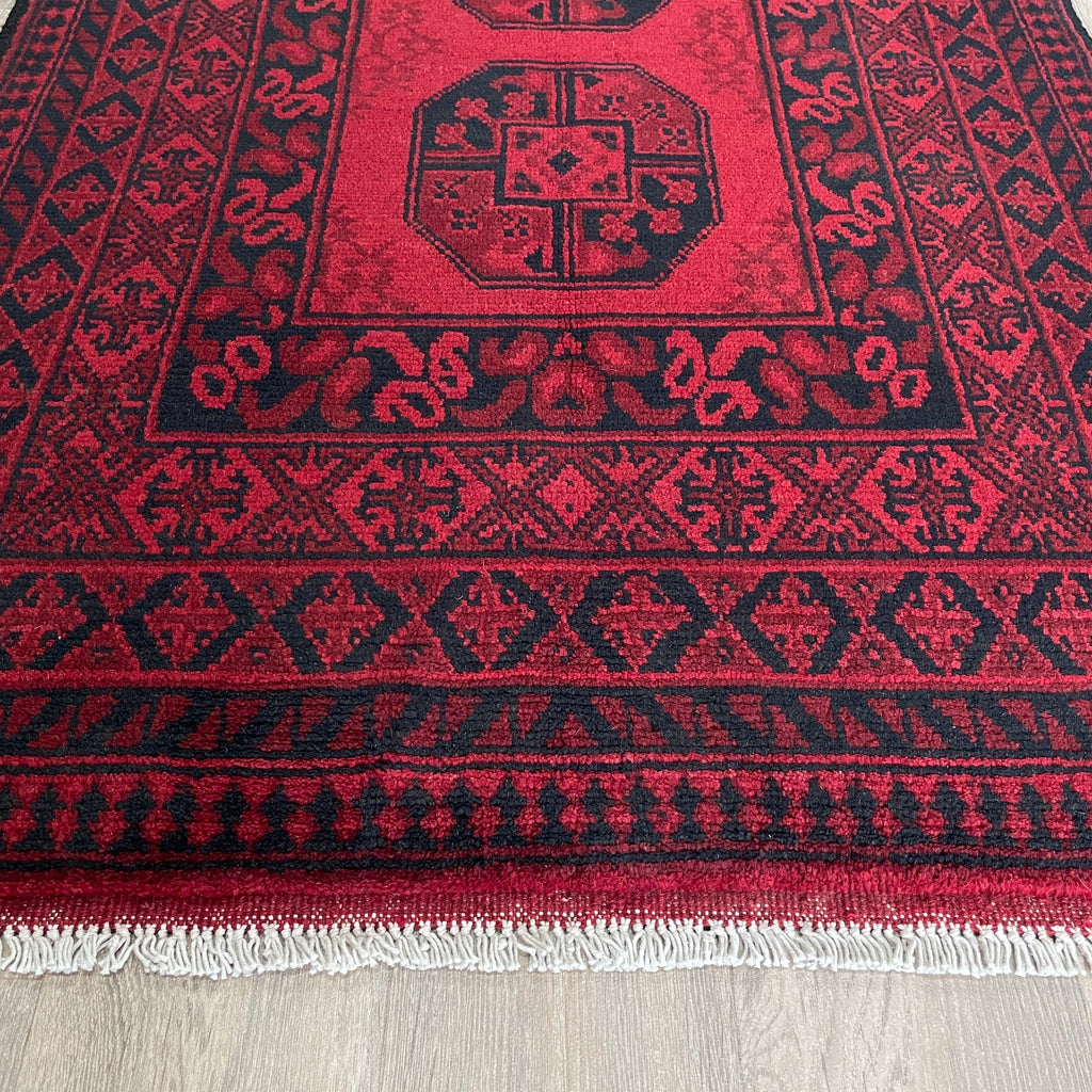 158 x 101 cm | Afghan Aqcha Rug