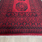 158 x 101 cm | Afghan Aqcha Rug