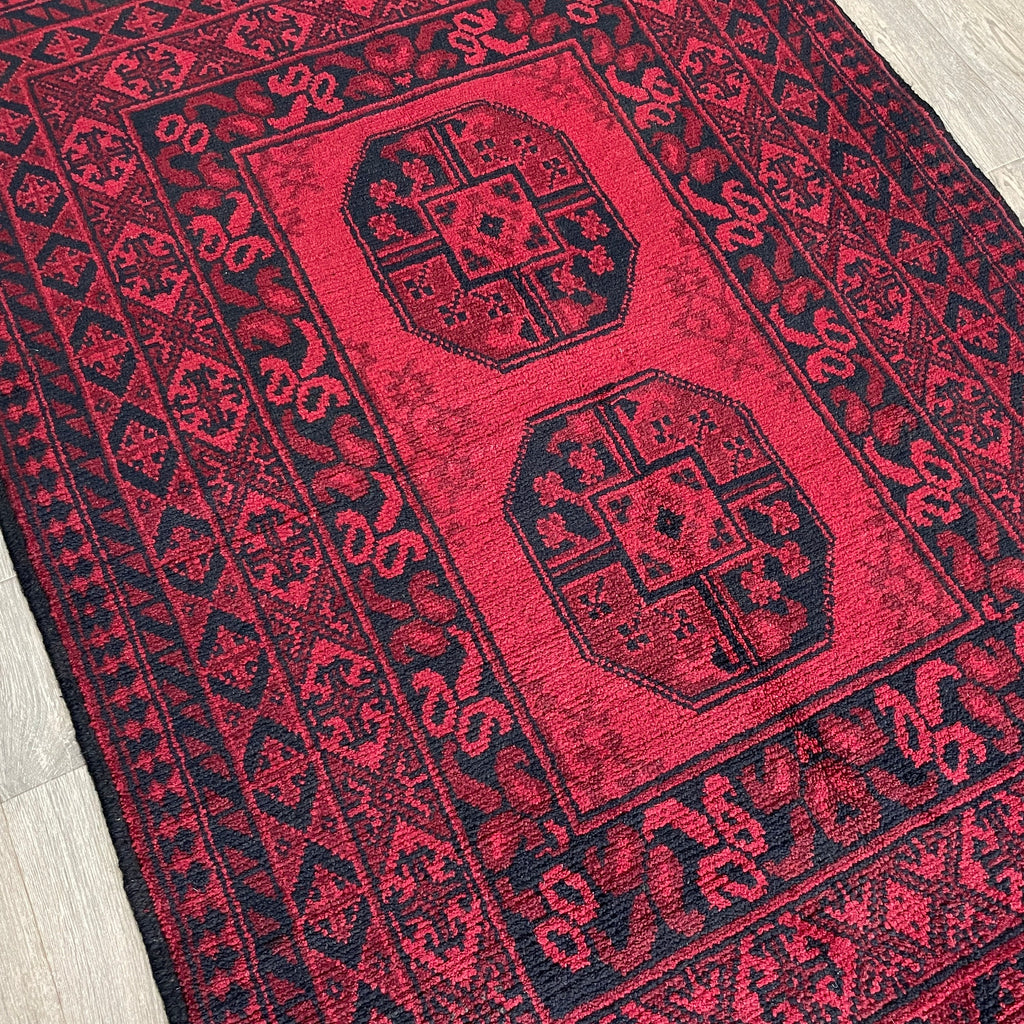 158 x 101 cm | Afghan Aqcha Rug
