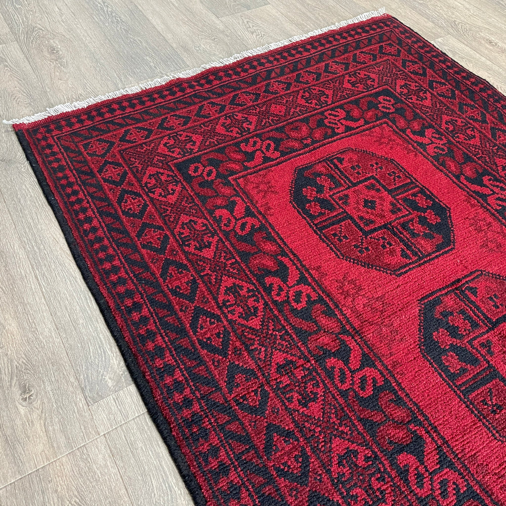 158 x 101 cm | Afghan Aqcha Rug