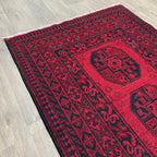 158 x 101 cm | Afghan Aqcha Rug