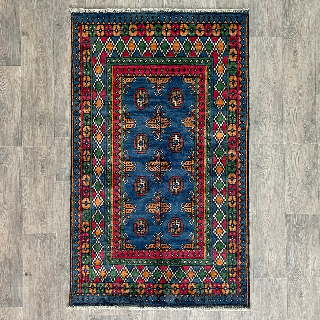 155 x 91 cm | Afghan Aqcha Rug
