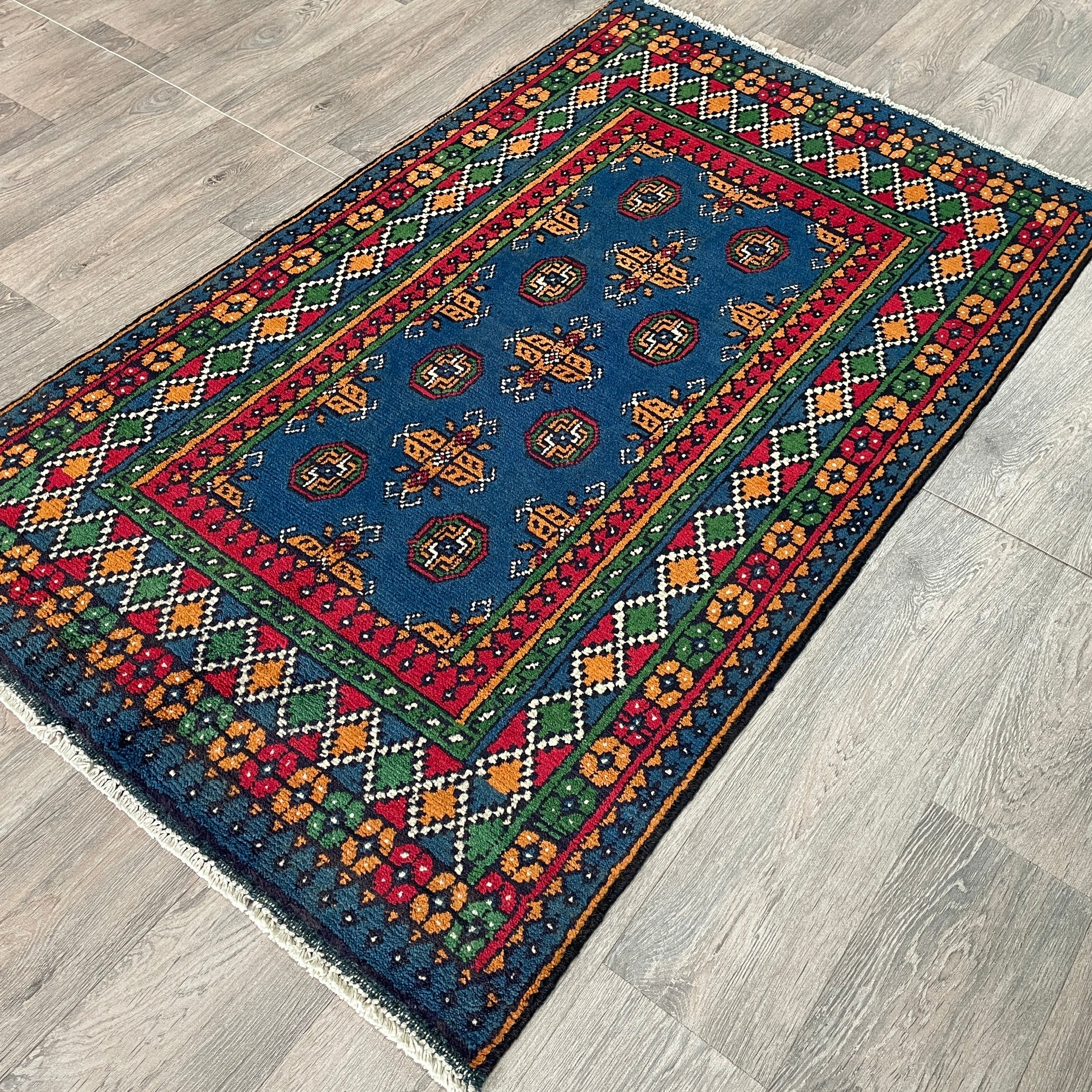 155 x 91 cm | Afghan Aqcha Rug
