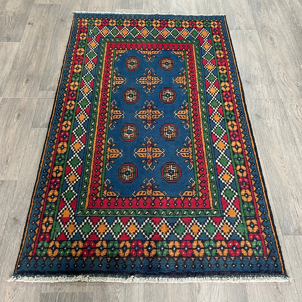 155 x 91 cm | Afghan Aqcha Rug