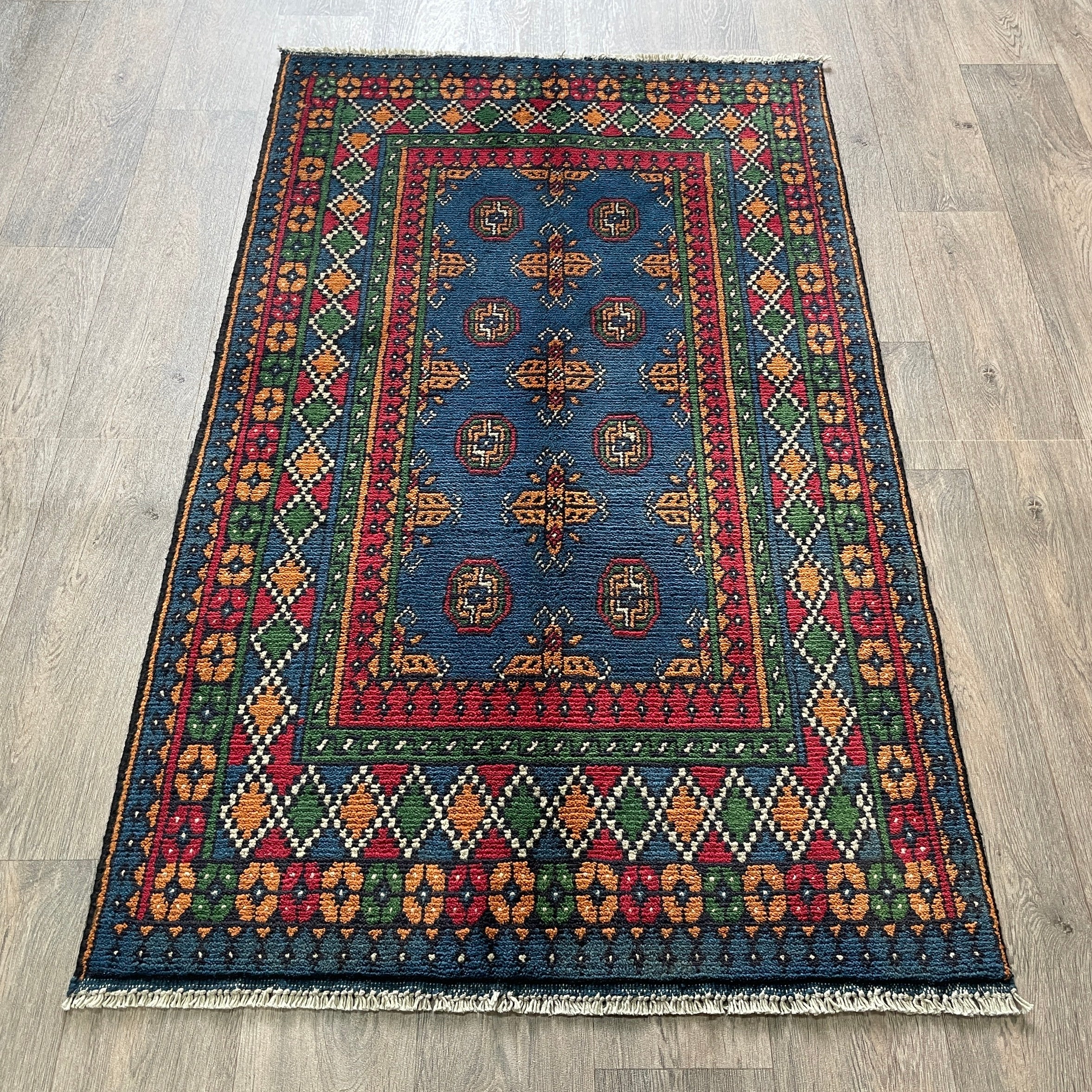155 x 91 cm | Afghan Aqcha Rug