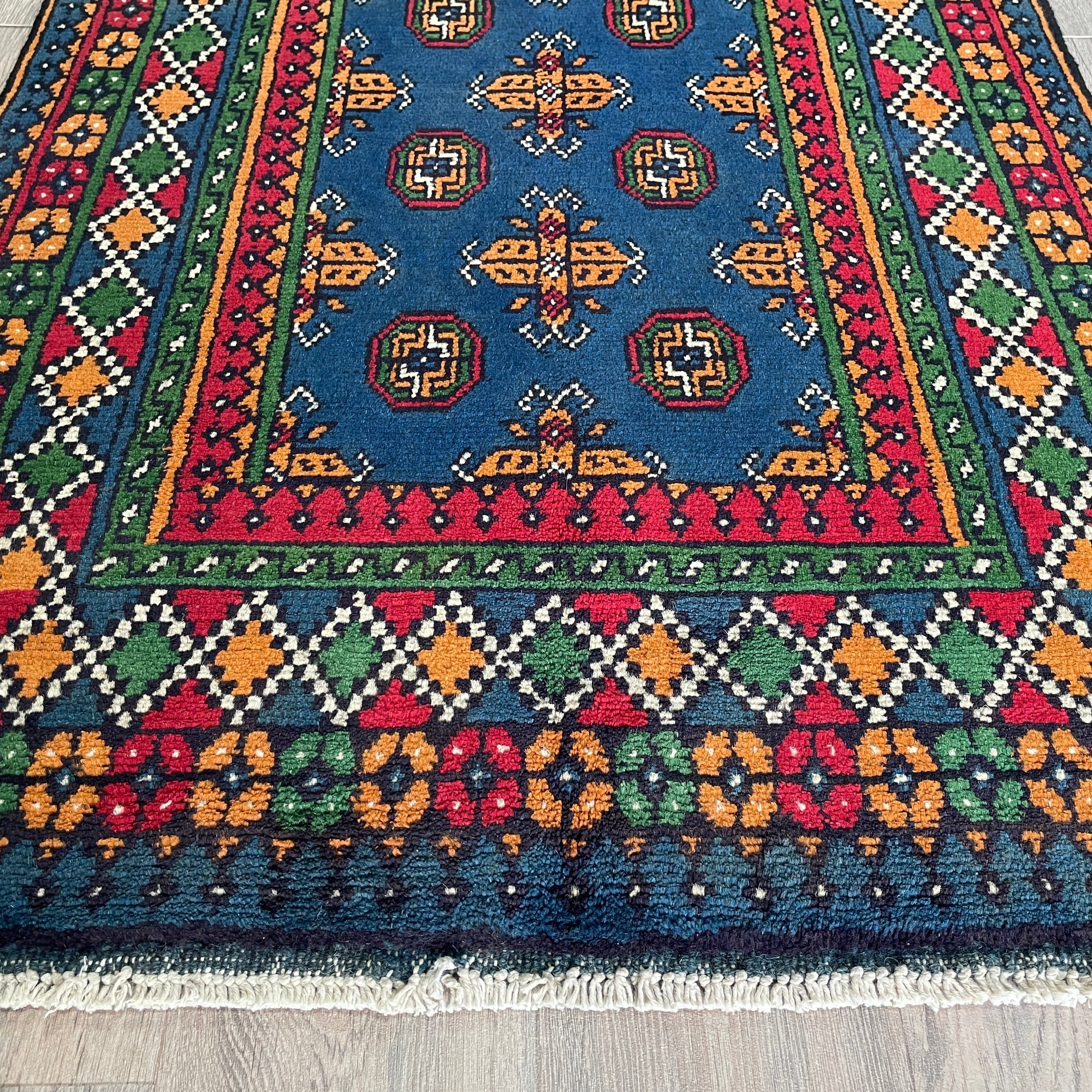 155 x 91 cm | Afghan Aqcha Rug