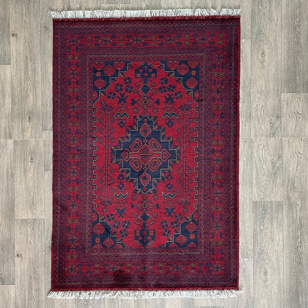 160 x 104 cm | Afghan Khal Muhammadi Rug