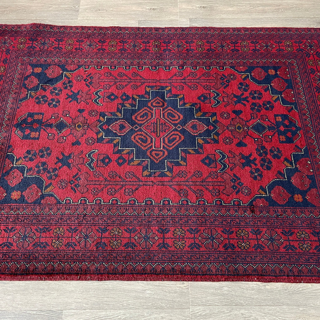 160 x 104 cm | Afghan Khal Muhammadi Rug